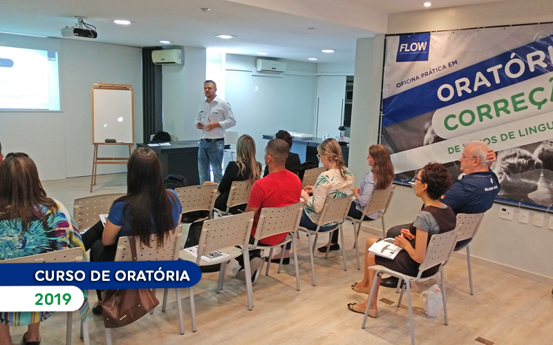 Curso de oratória e vícios de linguagem, 2019