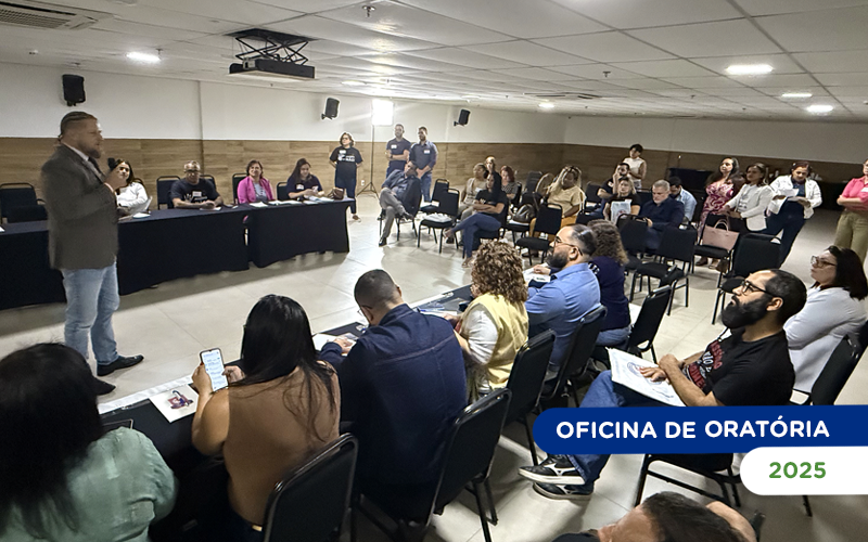 Oficina de oratória, 2025